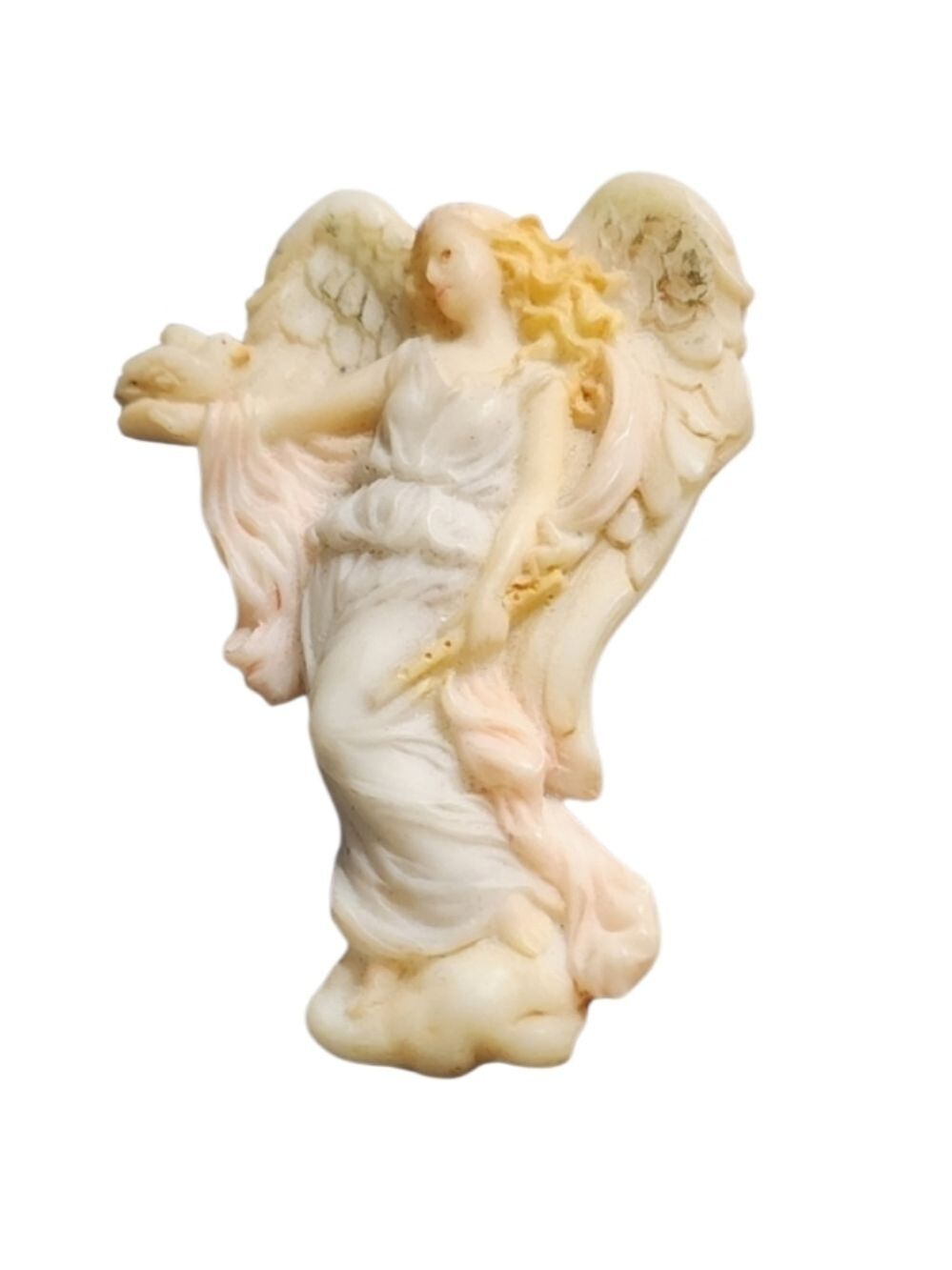 Vintage 1995 Roman, Inc. Resin Angel Brooch